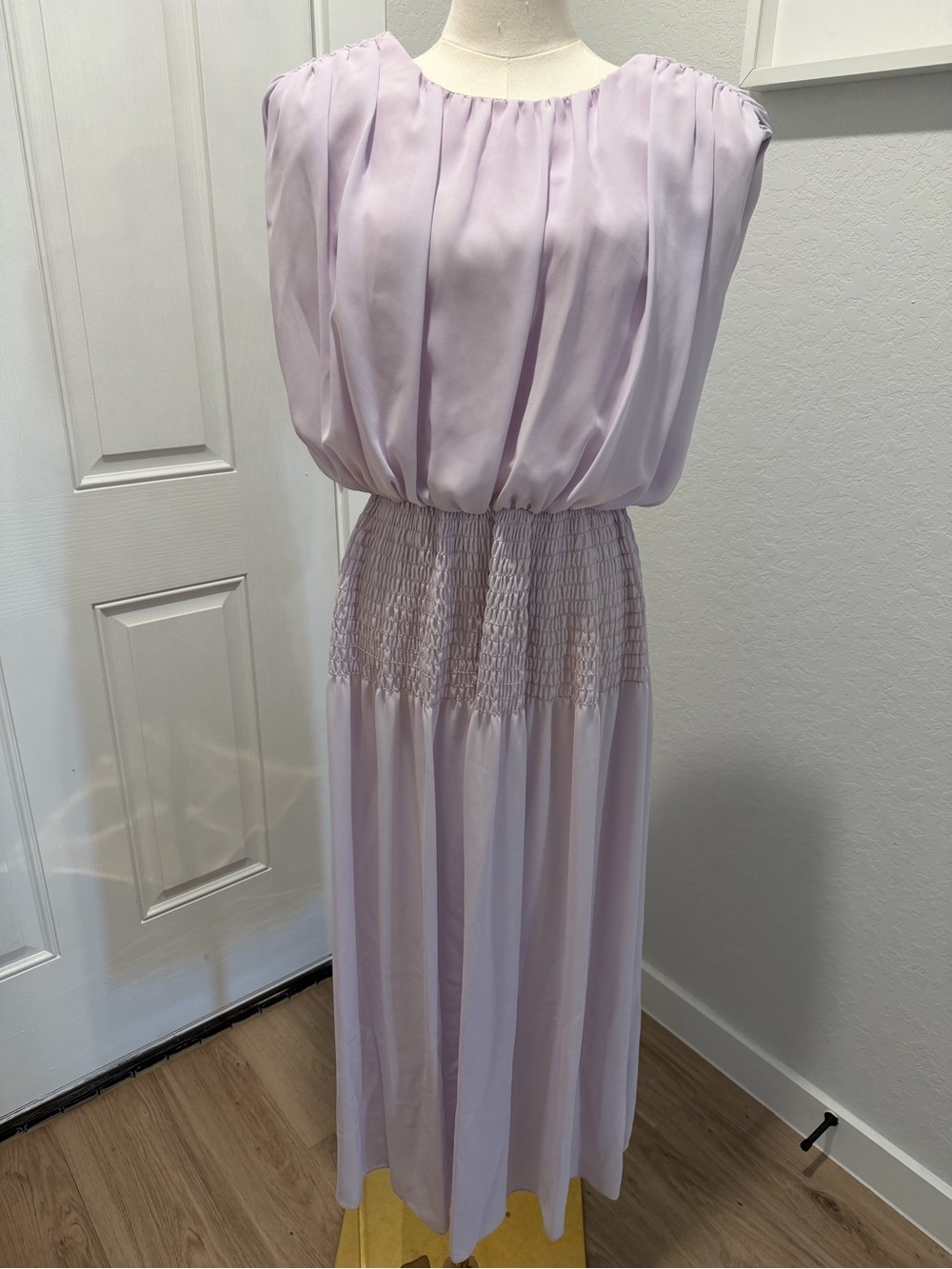 Patra Soft Lilac Dress Label Detail